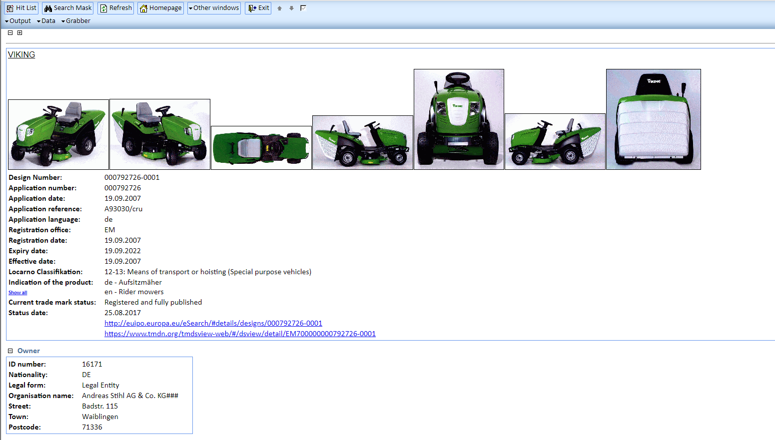 XPAT Design screenshot document view XPAT Design screenshot document view